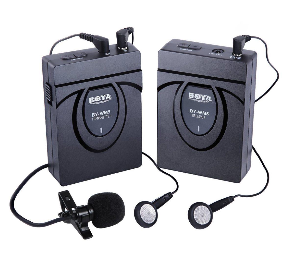 BOYA BY-WM5 Camera Wireless Microphone - Image 1