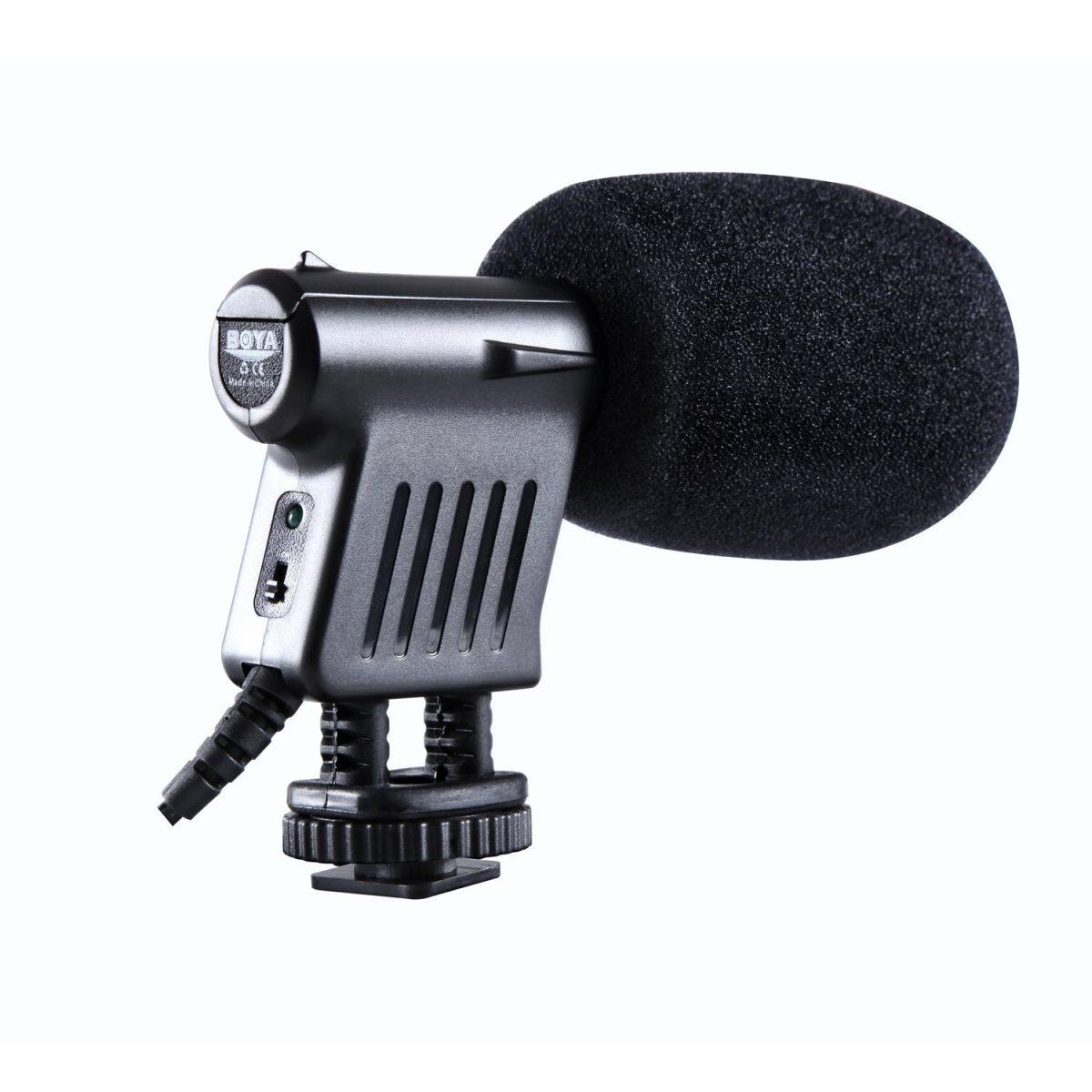 Boya BY-VM01 Stereo Video Condenser Microphone - Image 1