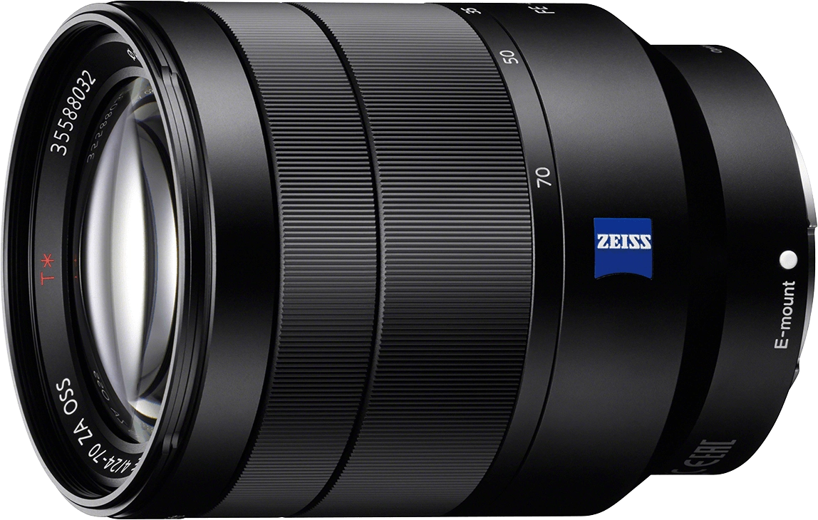 Sony Vario-Tessar T FE 24-70mm f4 ZA OSS Lens 118000 Sony Vario-Tessar T FE 24-70mm f4 ZA OSS Lens - Image 1