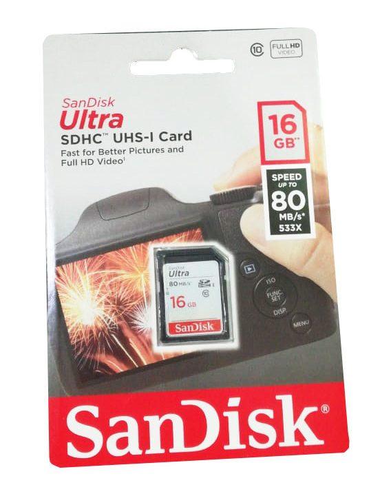 Sandisk 16gb 80mbs
