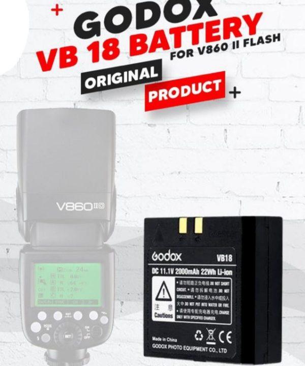 GODOX VB18 BATTERY FOR V860 II FLASH