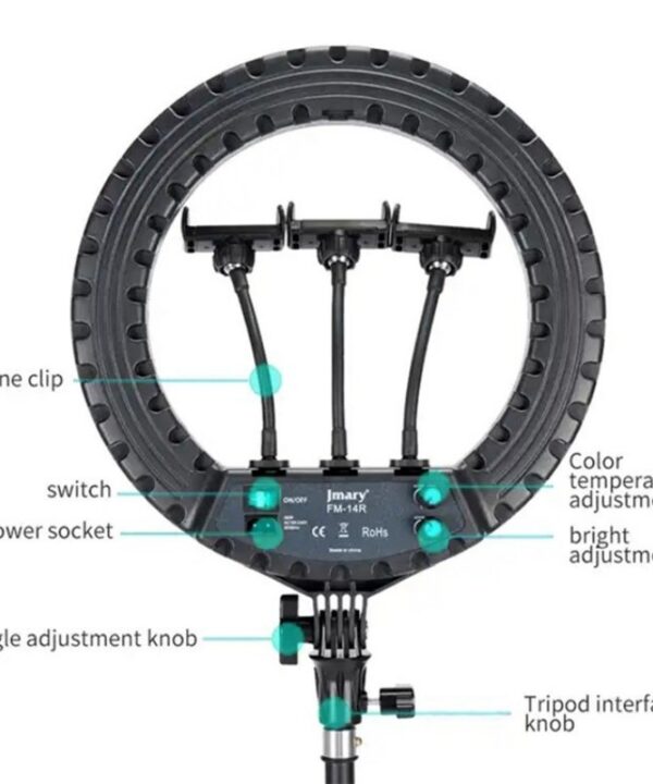 JMARY FM‑14R Ring light Price in Pakistan