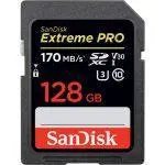SANDISK SD 128GB 170MB/S EXREME PRO