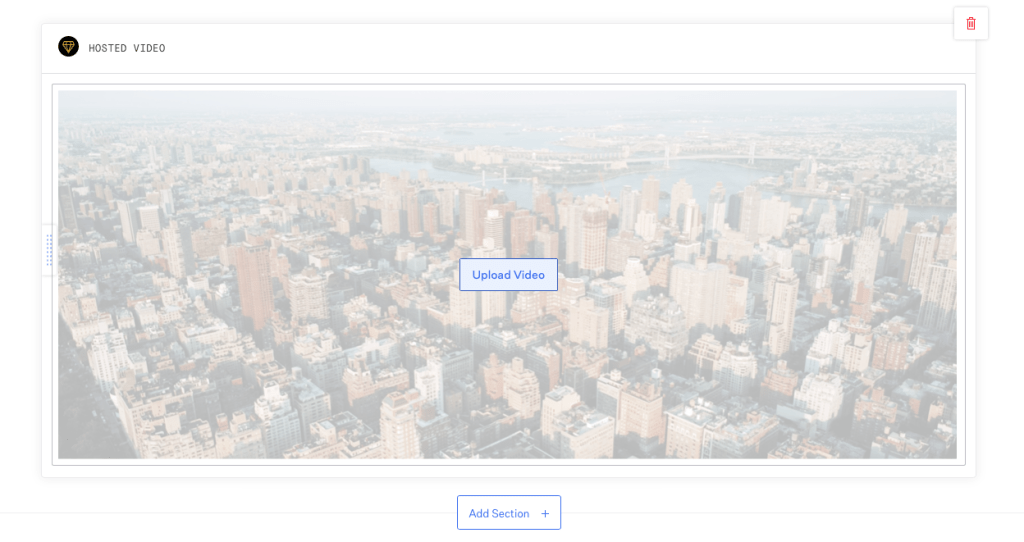 Format video hosting window