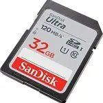 SANDISK SD 32GB 120MBS