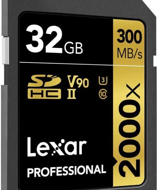 Lexar SDXC UHS-II 32GB upto 256GB (300mb/s)