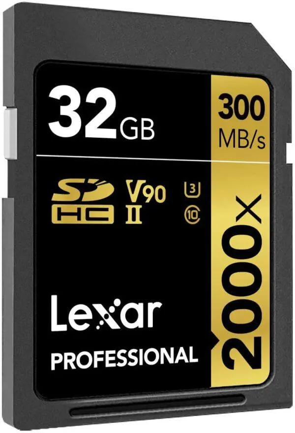 Lexar SDXC UHS-II 32GB upto 256GB (300mb/s) Lexar SDXC UHS-II 32GB upto 256GB (300mb/s)