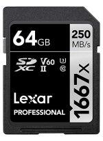 Lexar SDXC USH II 250mbps 64GB