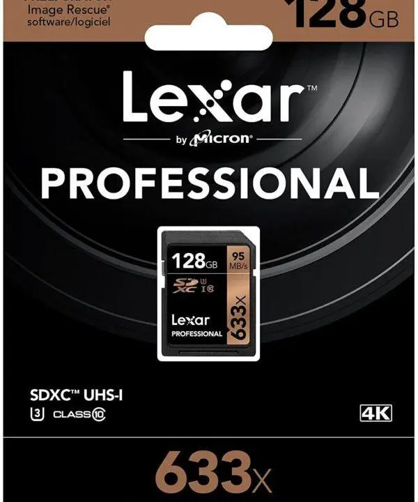 Lexar SD cards 128GB 95MB/S - Image 3