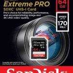 Sandisk 64 gb micro Extreme card speed 170 mb