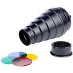 Snoot with color gells