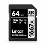 Lexar SDXC USH II 250mbps 64GB