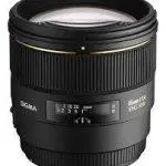 sigma 85mm f1.4 DG canon