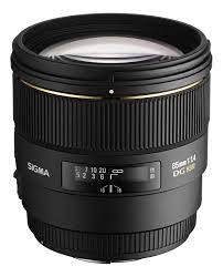 sigma 85mm f1.4 DG canon