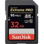 SanDisk 32GB Extreme UHS-I microSDHC Memory Card 100mb/Sec