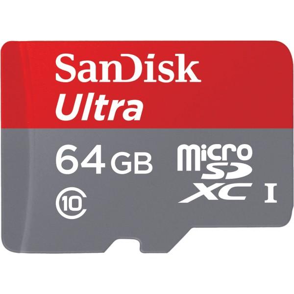 SANDISK SDHC 64GB Ultra 80mbps