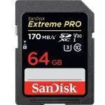 SANDISK MICRO 64GB 170MB/S EXTREME