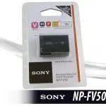 sony  fv50 battery