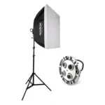 Godox TL-04 bulb Holder, SoftBox & Stand (SIngle Set)
