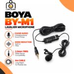 BOYA BY-M1 Professional Lavalier Microphone