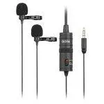 Boya BY-M1DM Dual Lavalier Universal microphone