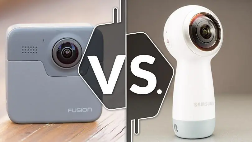 "gopro fusion vs samsung gear 360"