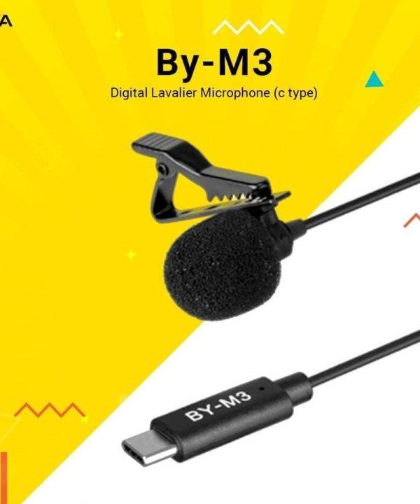 Boya By-M3 Digital Lavalier microphone (c type)