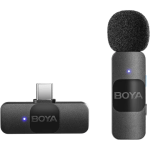 BOYA BY-V10 Wireless Microphone System, Omnidirectional for USB-C Devices