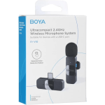 BOYA BY-V10 Wireless Microphone System, Omnidirectional for USB-C Devices