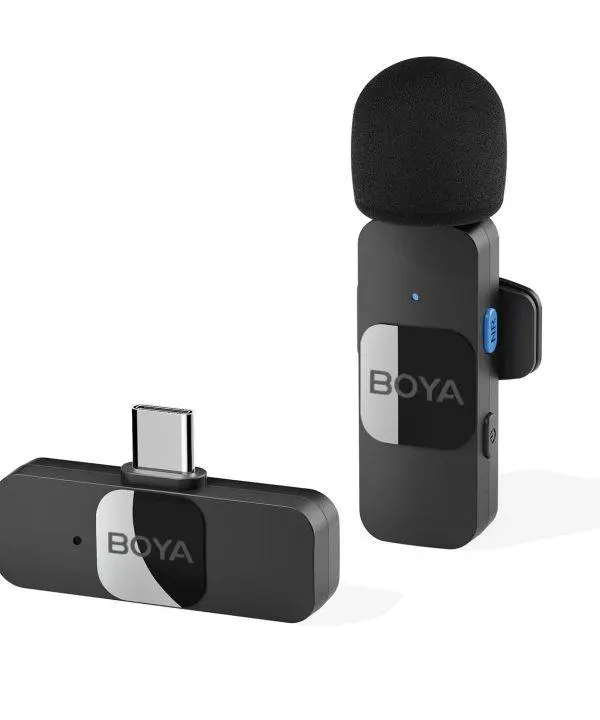 BOYA BY-V10 Wireless Microphone System, Omnidirectional for USB-C Devices