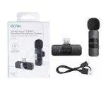 BOYA BY-V10 Wireless Microphone System, Omnidirectional for USB-C Devices