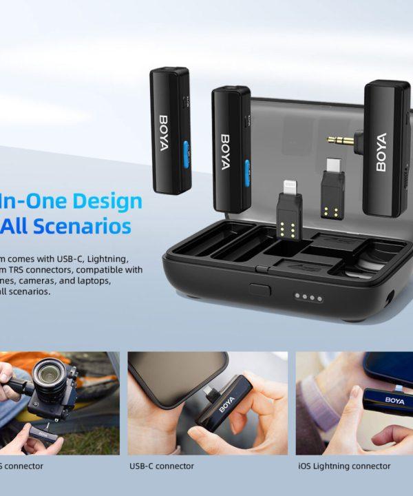 BOYALINK All-in-one Design Wireless Microphone System