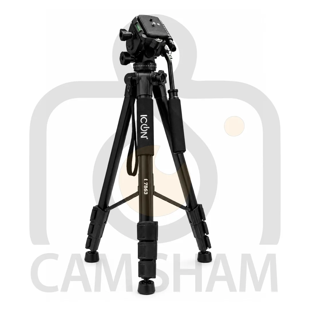 Icon 7863 Professional Hydraulic 2-in-1 Tripod Monopod