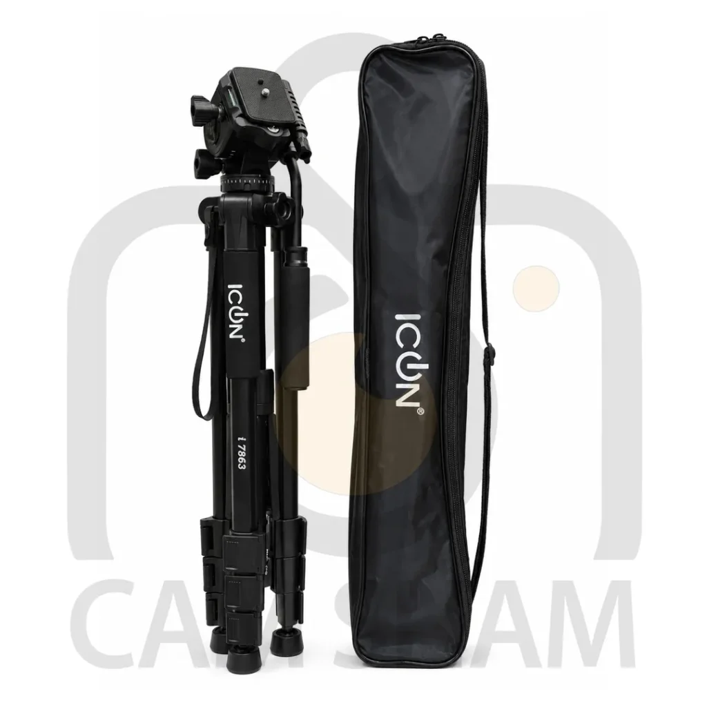 Icon 7863 Professional Hydraulic 2-in-1 Tripod Monopod