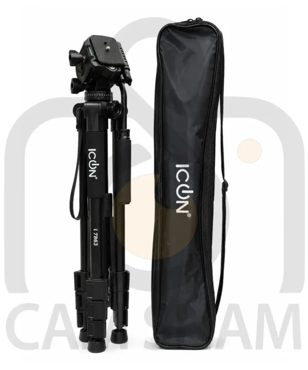 Icon 7863 Professional Hydraulic 2-in-1 Tripod Monopod