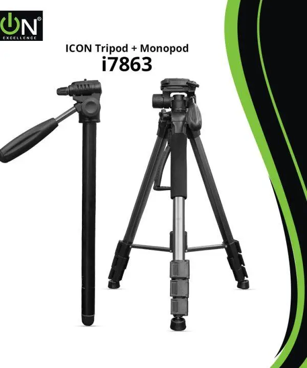 Icon 7863 Professional Hydraulic 2in1 Tripod + Monopod