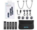 BOYA BY-W4 Ultra-compact 2.4GHz Four-Channel Wireless Microphone - Image 4