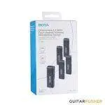 BOYA BY-W4 Ultra-compact 2.4GHz Four-Channel Wireless Microphone - Image 5