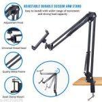 Arm Stand Adjustable Foldable For Mobile With Adjustable Holder And Table Mounting Clamp - Image 5