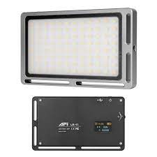 Built In Battery AFI LR-11 Camera Mobile Video Thin Dimable LED SQUARE LIGHT