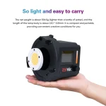 ZYSB CL-80Bi Bi-Color 3200-5600K LED Light Video Light 80W Professional Continues light For Photography and Videography
