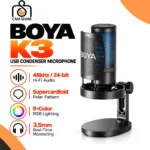 BOYA K3 RGB USB Condenser Microphone