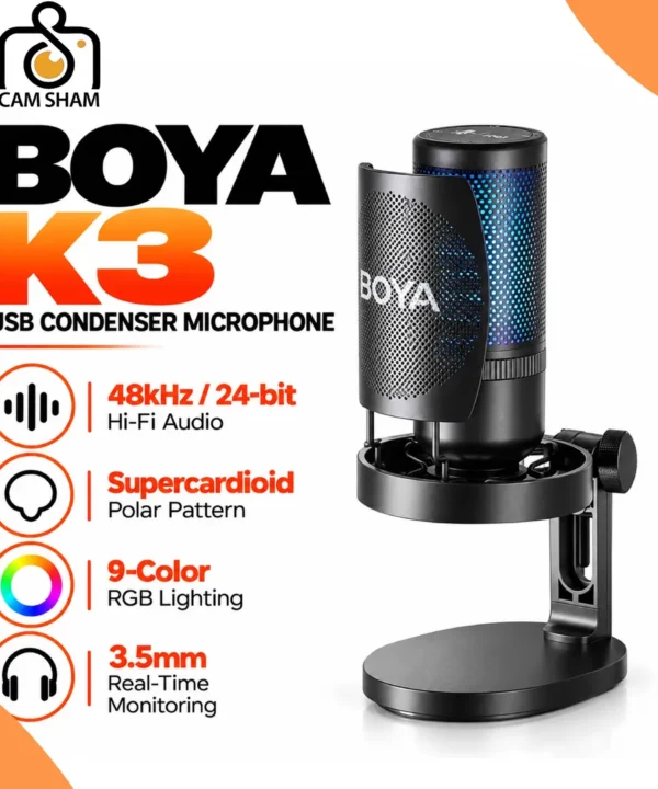 BOYA K3 USB Condenser Microphone