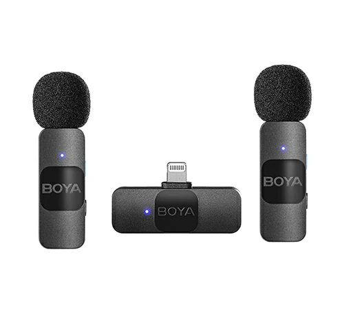 Boya BY-V2 Dual UltraCompact Wireless Microphone