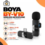 BOYA BY‑V10 Wireless Microphone for Type‑C Devices