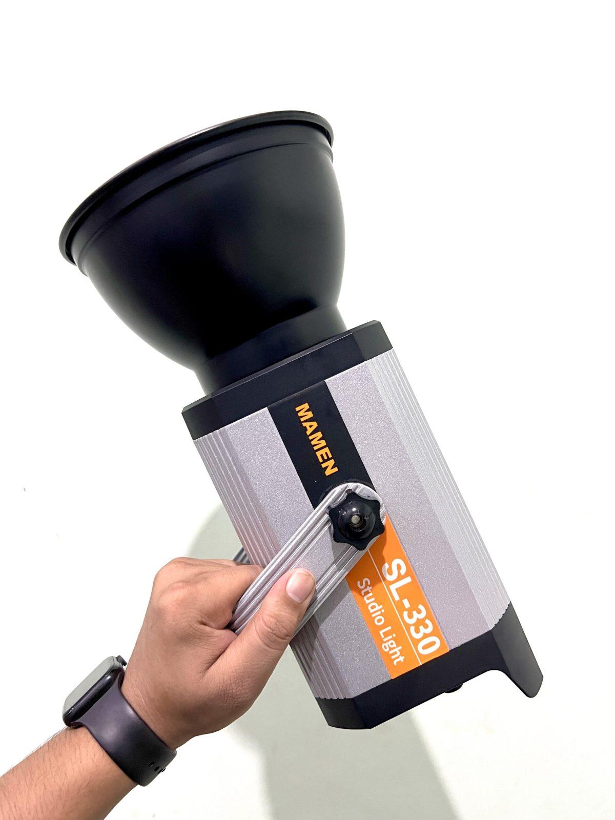 Mamen SL-330 COB BI Color LED Video Light 300W With Wireless Remote - Image 4