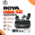 BOYA Mini 12 Wireless Microphone for IOS and Type C Devices
