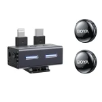 BOYA LINK 3 AI-Powered Button-Sized Wireless Microphone - Image 2