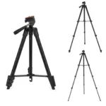 JMARY KP‑2205 Adjustable Tripod with Mobile Holder for Vlogging & Photography - Image 3