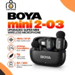 BOYA Mini 2-03 Wireless Microphone for iPhone